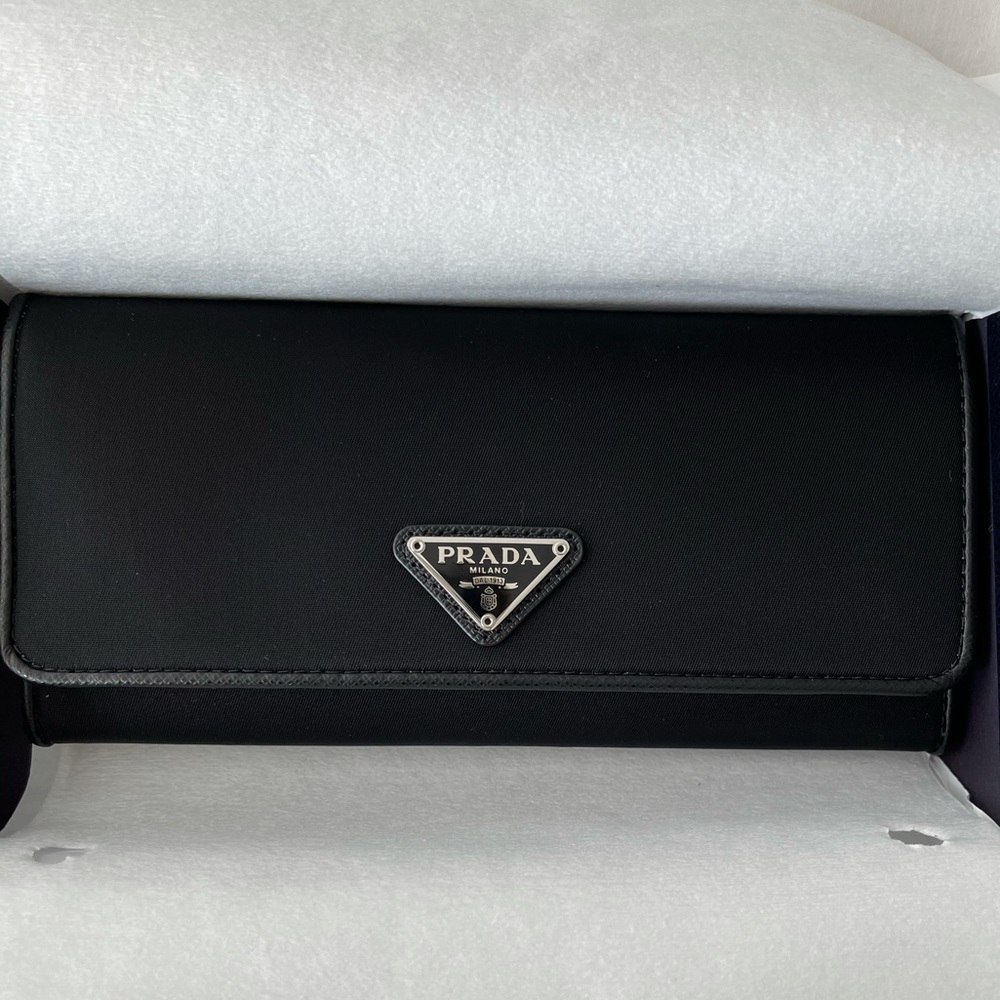 100% Authentic Prada long wallet